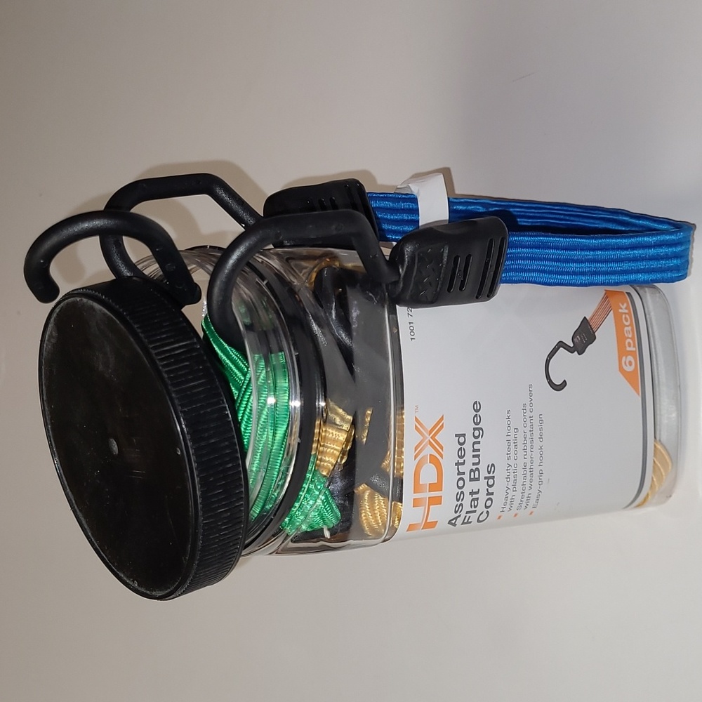 HDX Bungee Cords - 6 Assorted